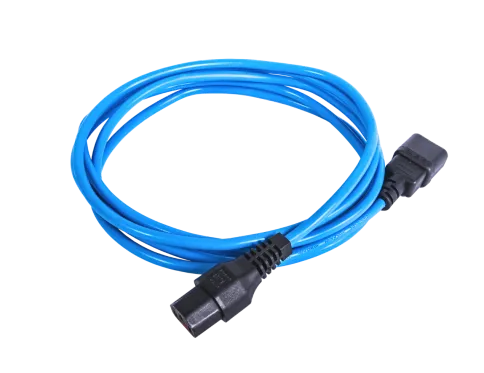 Шнур питания с фиксатором IEC 60320 C13/IEC 60320 C14, 10 А / 250 В (3 фото 1