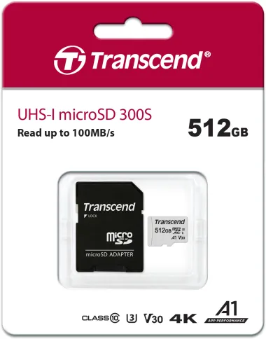 Transcend microSDXC 300S фото 2