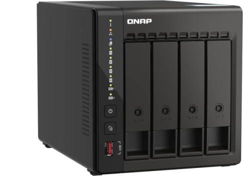 Сетевое хранилище без дисков/ SMB QNAP TS-453E-8G NAS, 4-tray w/o HDD. фото 2