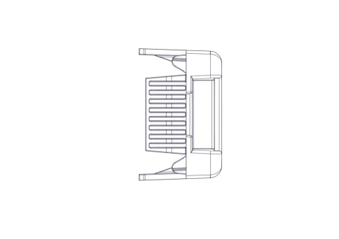 Plastic plug Systeme Electric, Excelente series, 1U , 19", tool-free i фото 11