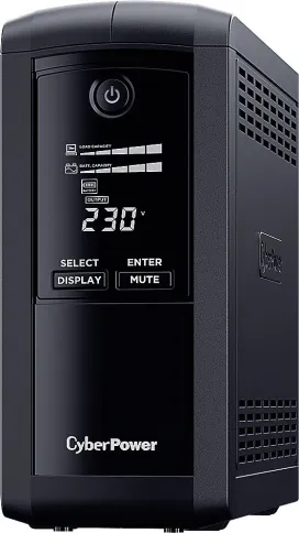 Источник бесперебойного питания/ UPS CyberPower VP1000EILCD Line-Interactive 1000VA/550W USB/RS-232/RJ11/45  (6 IEC С13) фото 2