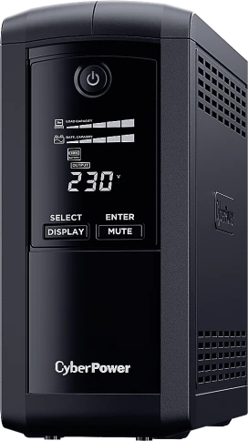 Источник бесперебойного питания/ UPS CyberPower VP1000EILCD Line-Interactive 1000VA/550W USB/RS-232/RJ11/45  (6 IEC С13) фото 3