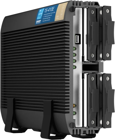Сетевое хранилище без дисков/ SMB QNAP TS-410E-8G NAS fanless 4 2.5 SS фото 7