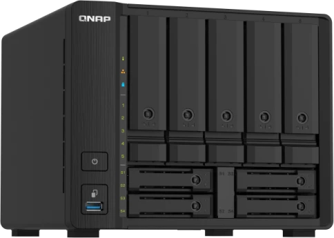 Сетевое хранилище без дисков/ SMB QNAP TS-932PX-4G 9-Bay NAS, 5 x 3.5" фото 2