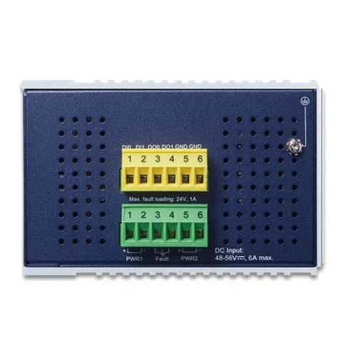 коммутатор/ PLANET IP30 Industrial L2+/L4 4-Port 60W 1000T Ultra PoE+ фото 3