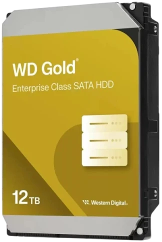Жесткий диск/ HDD WD SATA3 12Tb Gold 7200 512mb 1 year warranty (repla фото 1