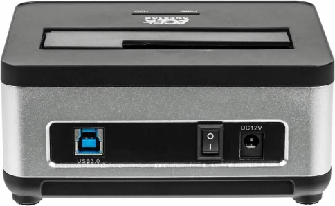 Док-станция для HDD AgeStar 3UBT7 SATA III USB3.0 пластик/алюминий серебристый... фото 3
