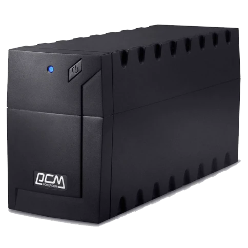 Источник бесперебойного питания (черный)/ Powercom RPT-1000AP 600W 3*IEC320, USB, RJ-45 фото 2