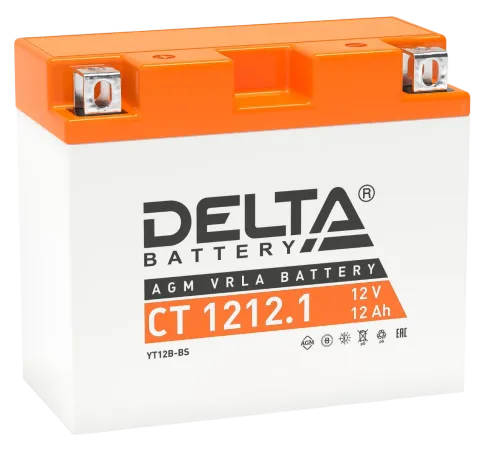 Аккумуляторная батарея для мото-техники/ DELTA серия  CT, CT 1212.1, н фото 1