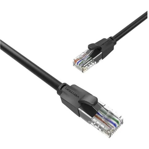 Патч-корд Vention прямой UTP cat.6, RJ45 - 8м. Черный фото 5
