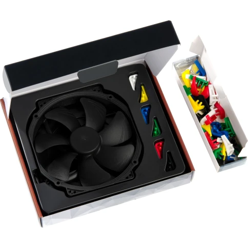 Кулер для корпуса/ Case Cooler Noctua NF-A15 HS-PWM chromax.black.swap (140x150x25mm,... фото 5