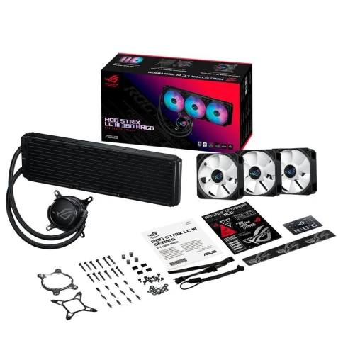 Жидкостная система охлаждения ASUS ROG STRIX LC III 360 ARGB... фото 8