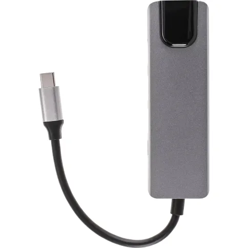 Адаптер iOpen USB 3.1 Type-C M/HDMI F+RJ45+USB 3.0+USB Type-C F (ACU43 фото 3