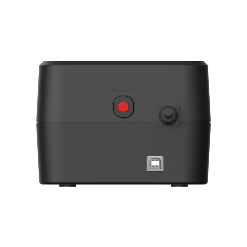 Резевный ИБП в плоском корпусе "Brick"/ ИБП CBR [LGT-850H-6F-LDB] Offline  850VA/480W 6Ah12V 6 x Shuko+ Breaker фото 3