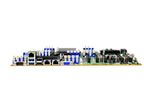 Серверная материнская плата/ Gooxi G2DE-B EATX dual socket motherboard; 304.8mm(L)*330.2mm(W) -support Intel XEON 1st and 2nd gen processor; TDP 205W; 16*DDR4 ECC RDIMM/LRDIMM slots; 6*PCIe 3.0 slots( support 2*PCIe 3.0x8, 4*PCIe 3.0x16) фото 2