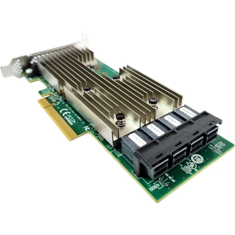 HBA адаптер Broadcom 9305-16i SGL PCIe 3.0 x8 LP, SAS/SATA 12G HBA, 16 фото 5