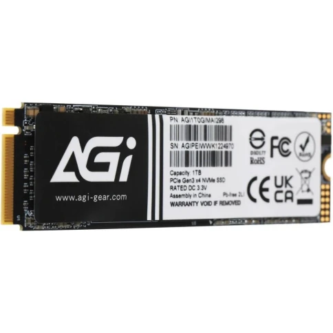 Твердотельный накопитель AGI AI298 M.2 PCIe 1TB RETAIL-Color Box фото 4