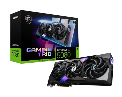 MSI GeForce RTX 5080 16G GAMING TRIO фото 9