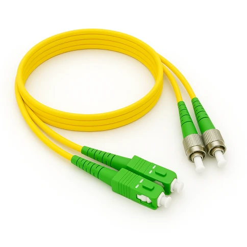Патч-корд ADVANT ADVOS2-PCD10-FCFC-UU-LY, Duplex, тип волокна: SM 9/12 фото 1