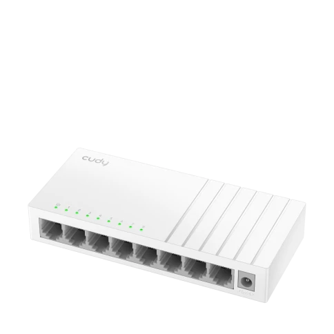 Коммутатор/ 8-Port 10/100 Mbps Desktop Switch, 8 10/100M RJ45 Ports,... фото 2