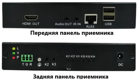 KVM HDMI+USB удлинитель по сети Ethernet/ KVM HDMI+USB удлинитель по с фото 3