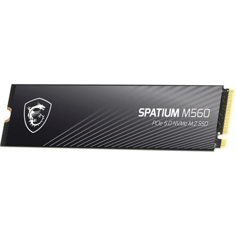 MSI SSD SPATIUM M560, 1000GB, M.2(22x80mm), NVMe, PCIe 5.0 x4,... фото 2