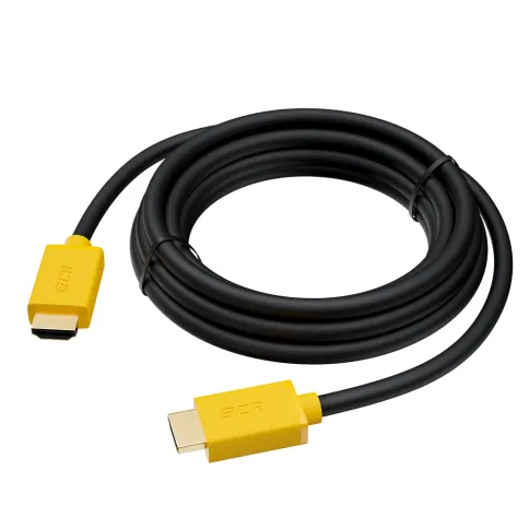 Greenconnect HDMI (m) 2.0 - HDMI (m) 2.0 15м жёлтый фото 2