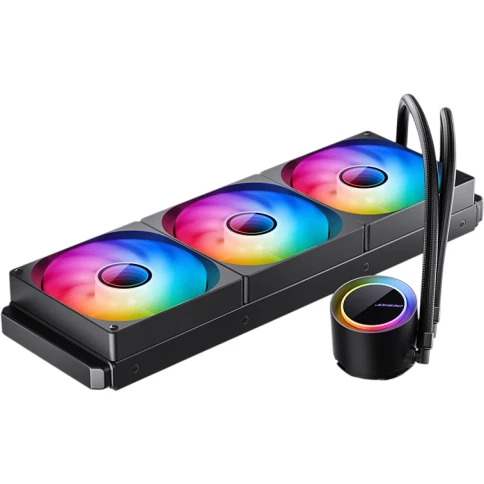 Система жидкостного охлаждения/ Water Cooling System JONSBO TG-420 ARGB Black... фото 2