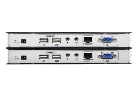 Удлинитель консоли (клав./мышь USB+мон.+аудио+RS232) на 200м/ USB VGA/ фото 4