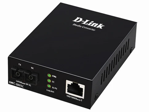 Медиаконвертер/ DMC-G02SC Media Converter 1000Base-T to 1000Base-SX, SC, Multi-mode, 850nm,... фото 1