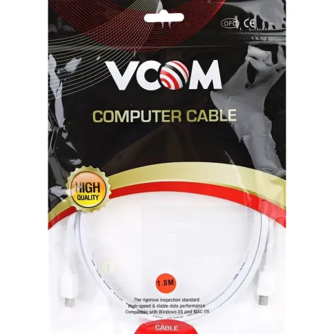 Кабель-переходник VCOM Mini DisplayPort M/Mini DisplayPort M (CG661-1. фото 3