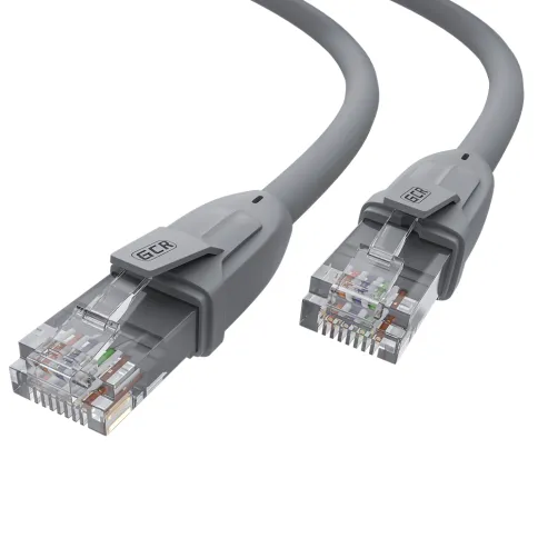 Greenconnect RJ45(m) - RJ45(m) Cat.6 UTP  0.5м серый фото 6