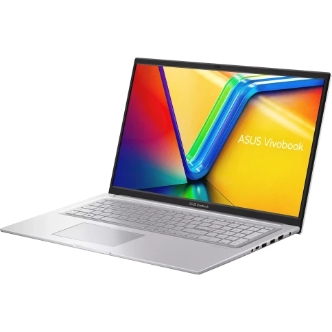 Ноутбук/ ASUS X1704VA-AU1107 17.3"(1920x1080 (матовый) IPS)/Intel Core 7 150U(1.8Ghz)/16384Mb/1024PCISSDGb/noDVD/Int:Shared/Cam/BT/WiFi/50WHr/war 1y/2.1kg/Cool Silver/DOS фото 3