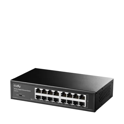 Коммутатор/ 16-Port Gigabit Switch, 16 Gigabit RJ45 Ports, IGMP Snoopi фото 3