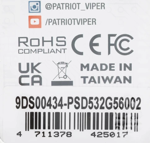 Patriot PSD532G56002 фото 4