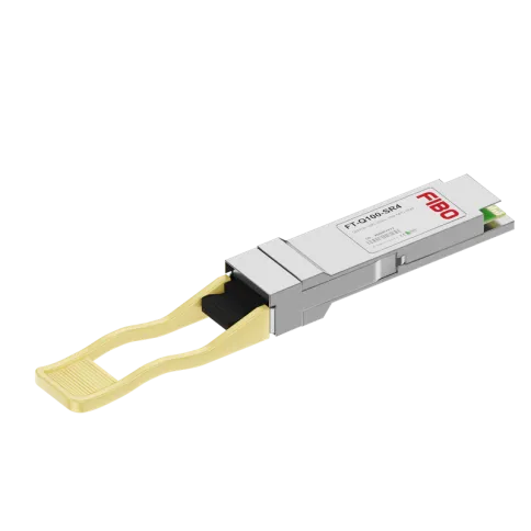 Трансивер/ FIBO FT-Q100-SR4 модуль QSFP28 100GBASE-SR4, разъем MPO, да фото 1