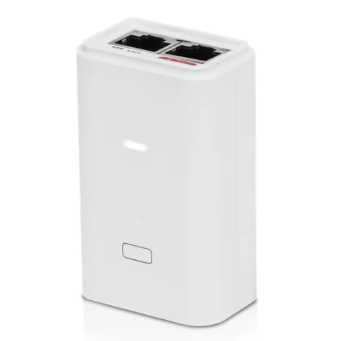 Блок питания/ Ubiquiti 24v, .5A Giga POE, white, EU фото 2