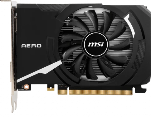 Видеокарта/ VGA MSI NVIDIA GeForce GT 1030 AERO ITX 4GD4 OC 4GB, DDR4/ фото 1