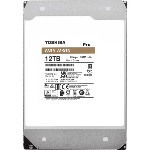 Жесткий диск/ HDD Toshiba N300 Pro NAS SATA3 3.5" 12TB... фото 6