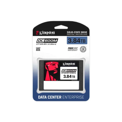 Твердотельный накопитель/ Kingston SSD DC600M, 3840GB, 2.5" 7mm, SATA3 фото 3