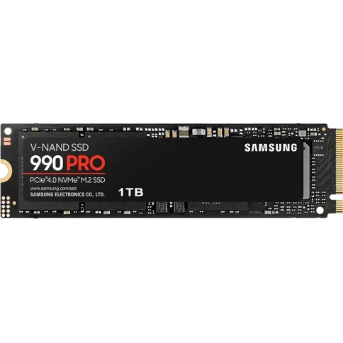 Твердотельные накопители/ Samsung SSD 990 PRO, 1000GB, M.2(22x80mm), N фото 1