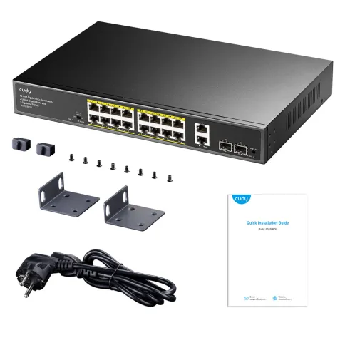 Коммутатор/ 16-10/100/1000 BASE-T Gigabit ports, 2-Port 10/100/1000 BA фото 3