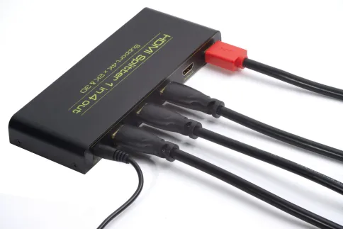 Greenconnect HDMI (f) to 4 x HDMI (f) фото 5
