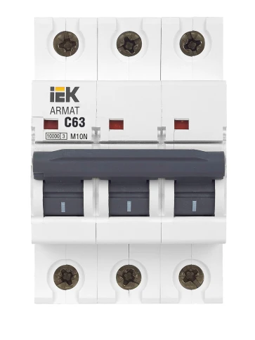 ARMAT Авт. выкл. M10N 3P C 63А IEK фото 1
