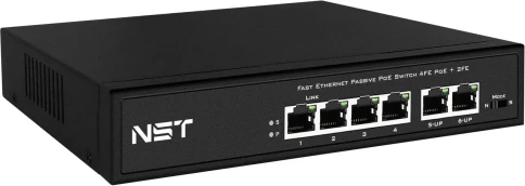 Passive PoE коммутатор Fast Ethernet/ Passive PoE коммутатор Fast Ethernet... фото 2