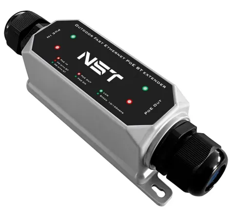 Уличный PoE удлинитель/ Уличный Ultra PoE удлинитель Fast Ethernet до фото 2
