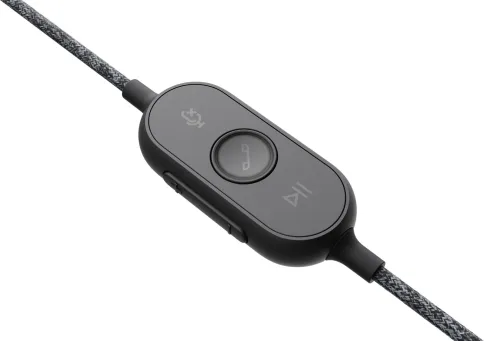 Гарнитура/ Logitech Headset Zone Wired  UC Graphite фото 3