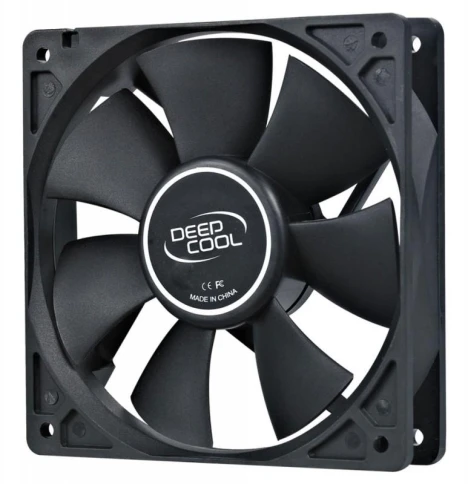 Вентилятор для корпуса Deepcool XFan 120 120х120x25 черный 3-pin 4-pin... фото 1