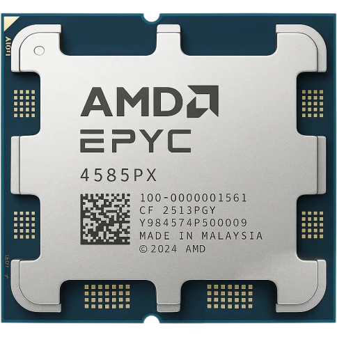 Процессор серверный/ CPU  AM5 AMD EPYC 4585PX ( 16C/32T, 4.3/5.7GHz, 1 фото 1