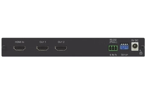Усилитель-распределитель 1:2 HDMI UHD; поддержка 4K60 4:4:4, HDMI 2.0 фото 3